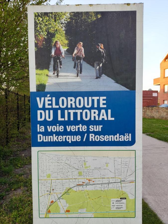 ダンケルクNid Douillet Au Coeur De Rosendael,Tres Bien Situeアパートメント エクステリア 写真