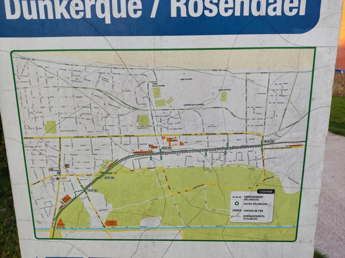 ダンケルクNid Douillet Au Coeur De Rosendael,Tres Bien Situeアパートメント エクステリア 写真